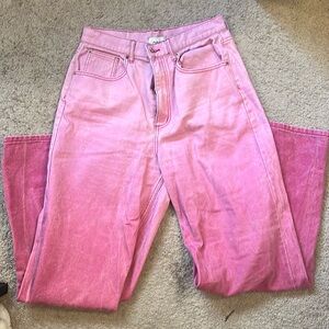 Urban Outfitter BDG Pink Ombre Skater Baggy Jeans